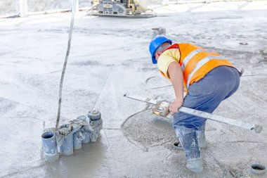 Beton dökme sonra seviyelendirme