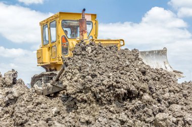 Ağır protip inşaat makine buildin, toprak kaldırma