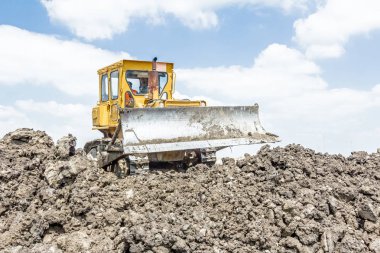 Ağır protip inşaat makine buildin, toprak kaldırma