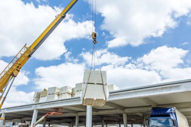 Vinçler-Mobil vinç cam yünü çatı büyük u paketi yükseltme