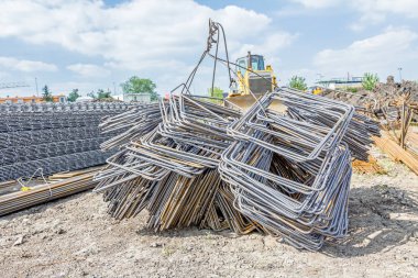 Bükülmüş ve bohça için inşaat. Şekil göre seçilen bir