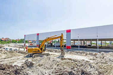 Site oluşturma Ekskavatör olduğunu.