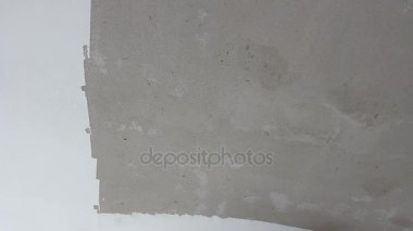 Ressam duvar boyama önce mala ile yumuşatma, kaplama yağsız