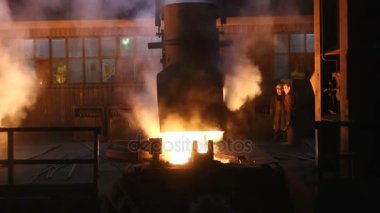 Yüksek fırın geri dönüşüm eski metal ile doldurma