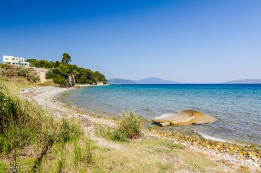 Yukarıda sakin ve huzurlu bay Cliff
