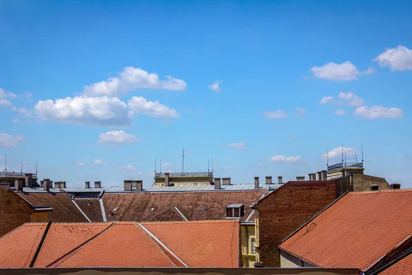 Schilderachtig uitzicht op de oude stad architectuur — Stockfoto