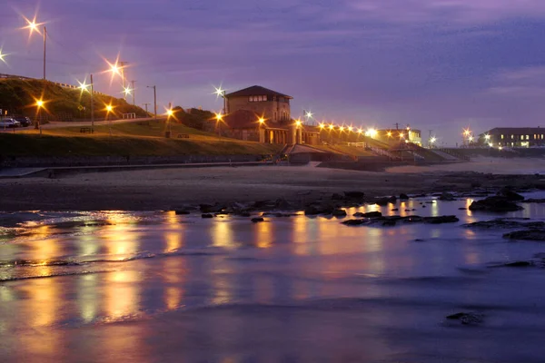 Newcastle beach — Stockfoto