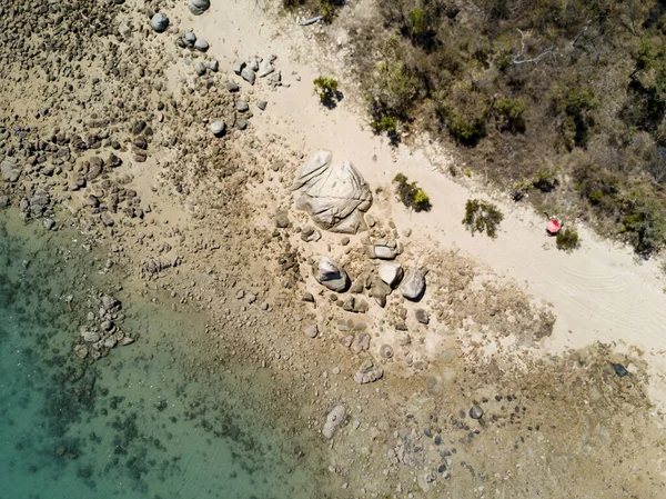 Zufluchtsort Strand — Stockfoto