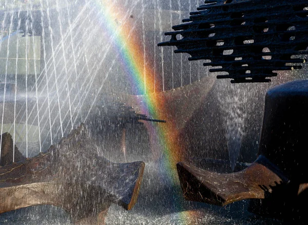 Fountain newcastle — Stock Photo, Image