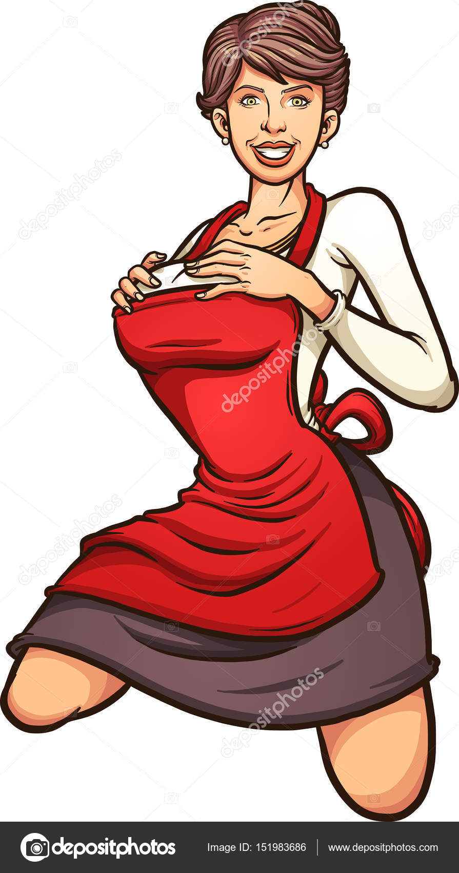 Sexy housewife pin up Stock Vector Image by ©memoangeles #151983686
