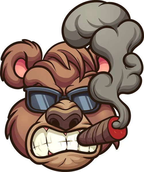 28 Bear Smoking Cigar Vector Images Free Royalty Free Bear Smoking Cigar Vectors Depositphotos