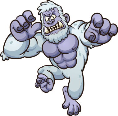 yeti canavar