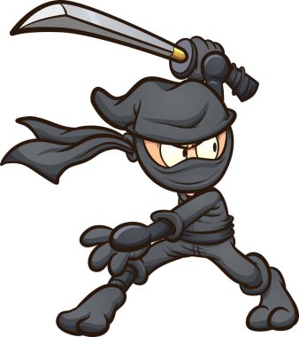 karikatür ninja