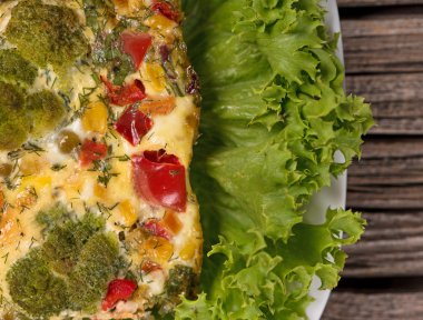 sebze pişmiş puding 