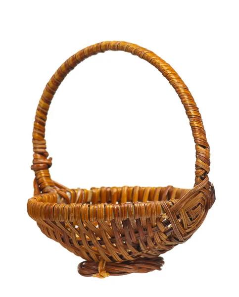 Empty wooden basket — Stock Photo, Image