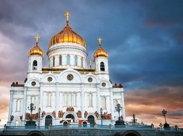 Rússia Moscovo Catedral Cristo Salvador — Fotografia de Stock