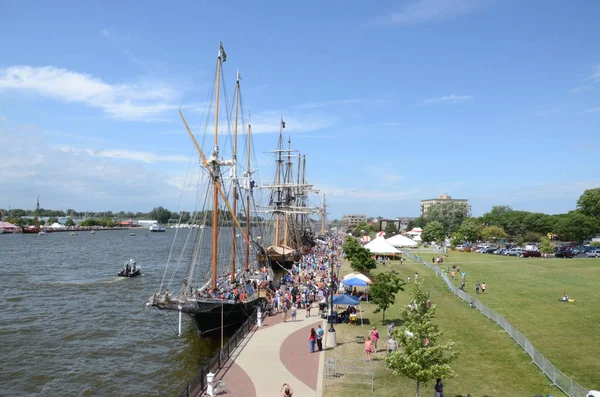 Tall Ship viering in Bay City, Mi 2016 — Stockfoto