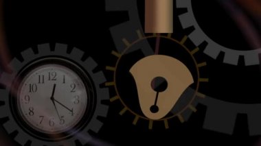 saat saat vites geri sayım sürücü