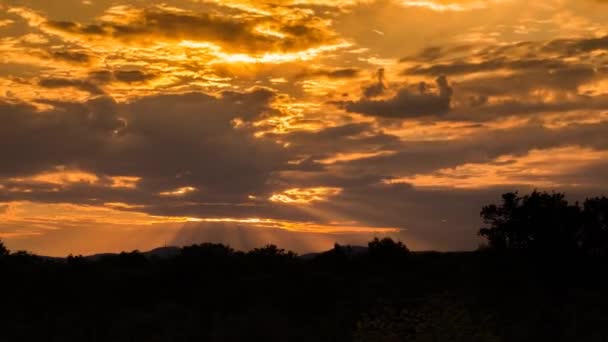 Nubes humor noche cielo puesta de sol Vídeos De Stock Sin Royalties Gratis