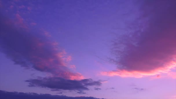 Céu nuvens de ar alta natureza — Vídeo de Stock