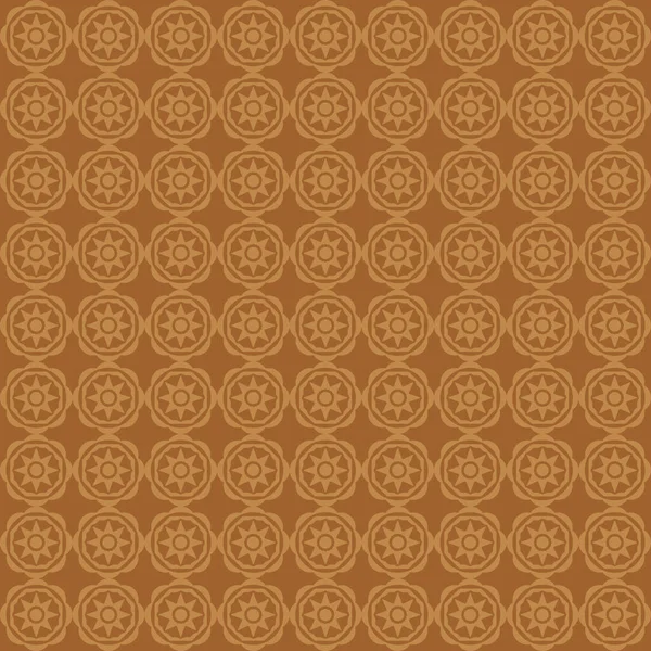 Kahverengi, geometrik şekilli, pürüzsüz desen. vektör illüstrasyonu
