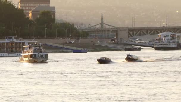 A proximité de manquer sur le Danube — Video