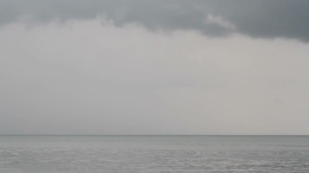 Horizon clair de la mer d'Andaman — Video
