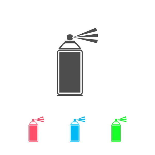 Vaporiser Icône Plat Pictogramme Couleur Sur Fond Blanc Symbole Illustration — Image vectorielle