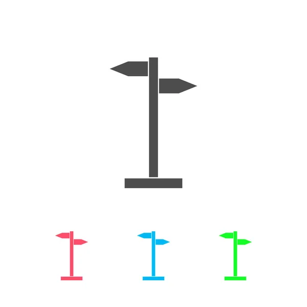 Icône Panneau Plat Pictogramme Couleur Sur Fond Blanc Symbole Illustration — Image vectorielle