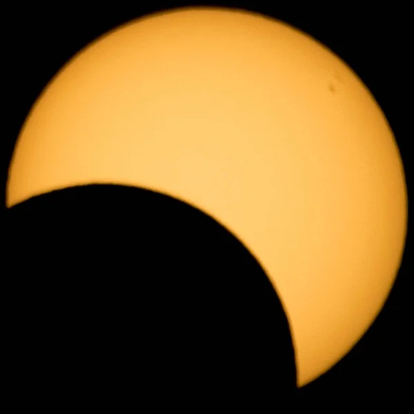 Eclipse Parcial Sol — Fotografia de Stock