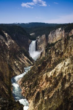 Büyük Kanyon Yellowstone ve alt düşüyor
