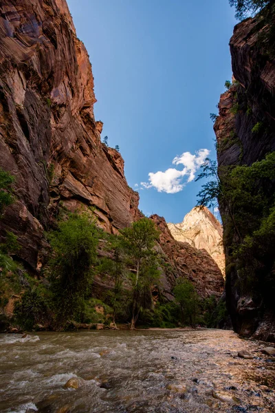 Entrada Para Estreitas Parque Nacional Sião — Fotografia de Stock