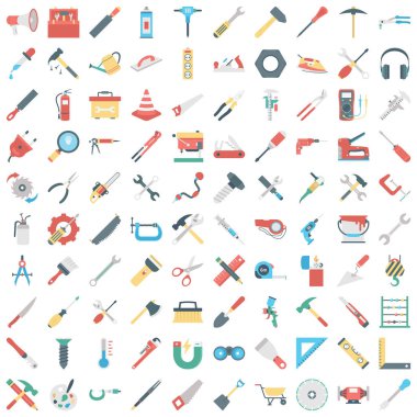 Araçlar Renk Vektörü Simgeleri Her bir simgeyi kolaylıkla düzenleyebilir ya da düzenleyebilir