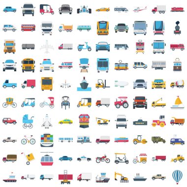 Biz taşıma illüstrasyon simgeleri, aracınız için çok yararlı bir dizi sunuyoruz ve proje seyahat.