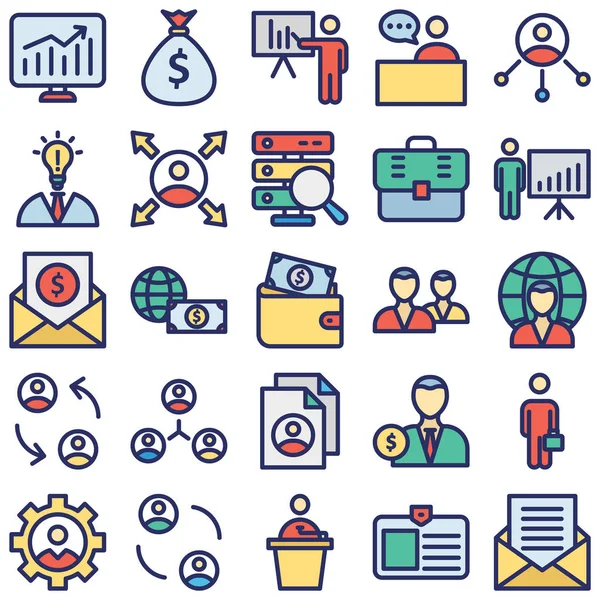 Kurumsal Vektör İzole edilmiş Vektör simgeleri her bir simge kolayca değiştirilebilir veya düzenlenebilir