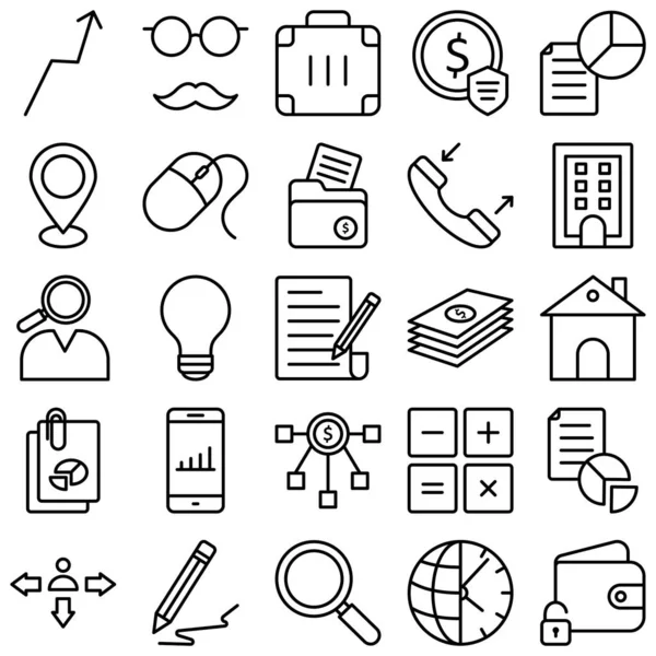 Trade Icon Vector Trade Icons Pack Intended Make You Ready — Stock Vector