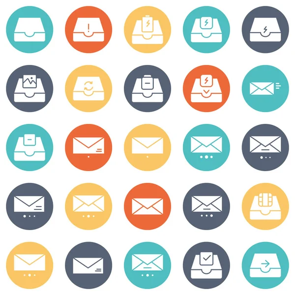 Email Και Messaging Μεμονωμένο Εικονίδιο Διάνυσμα Κάθε Μεμονωμένο Εικονίδιο Μπορεί — Διανυσματικό Αρχείο