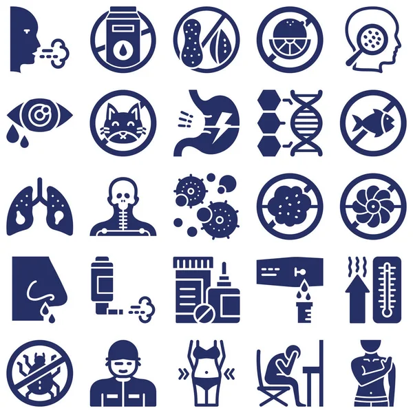 Enfermedades Tratamiento Icono Vectorial Aislado Cada Icono Puede Modificar Editar — Archivo Imágenes Vectoriales