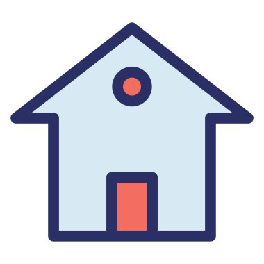 Kolayca değiştirilebilen ya da düzenlenebilen izole edilmiş Vektör Simgesi