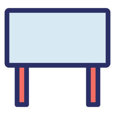 Tahta, karatahta Kolayca değiştirilebilir veya düzenlenebilir Vektör Simgesi