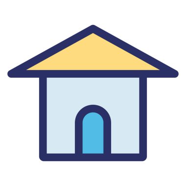 Kolayca değiştirilebilen ya da düzenlenebilen izole edilmiş Vektör Simgesi