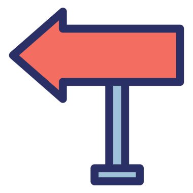 Kolayca değiştirilebilir ya da düzenlenebilir ok izole edilmiş Vektör Simgesi