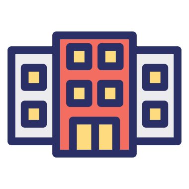 İnşa, inşa, izole edilmiş Vektör Simgesi Kolayca değiştirilebilir veya düzenlenebilir