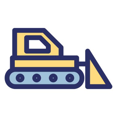 Crane, kaldırıcı izole edilmiş vektör simgesi kolayca değiştirilebilir ya da düzenlenebilir