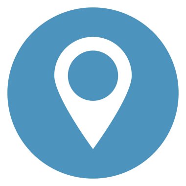 GPS, Kolayca değiştirilebilen veya düzenlenebilen izole edilmiş Vektör Simgesi