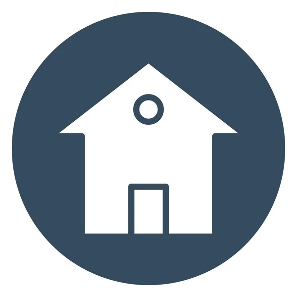 Cottage Dwelling Isolated Vector Icon Which Can Easily Modified Edited — 스톡 벡터