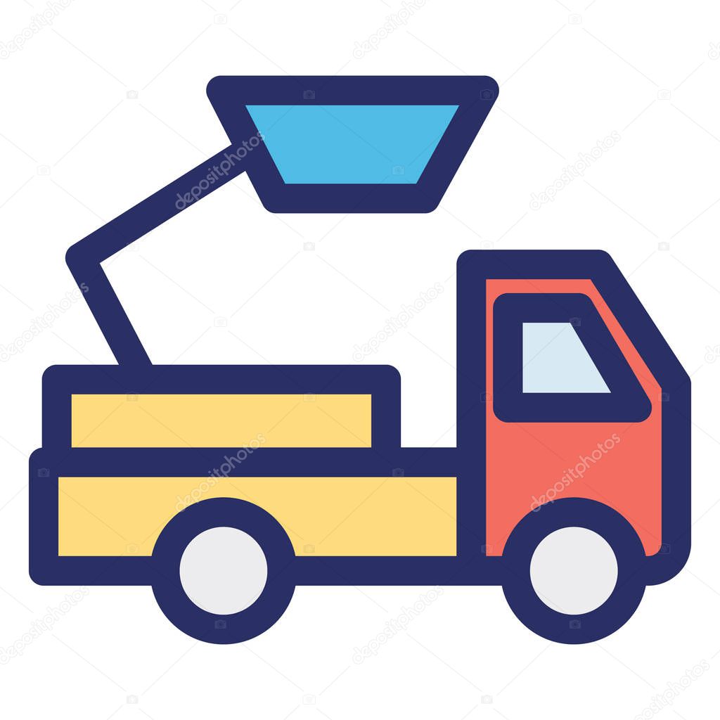 Buggy, buggy construction Isolated Vector Icon which can be easily modified or edited