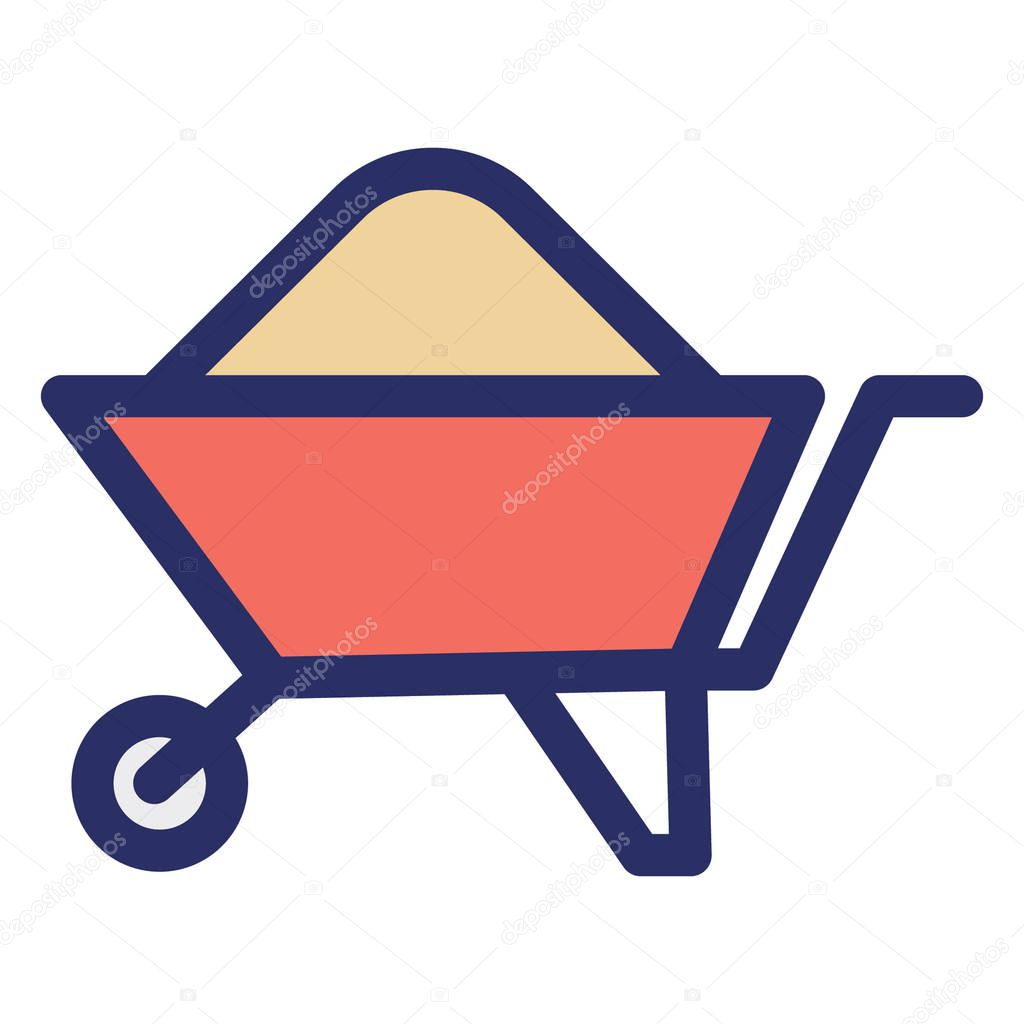 Buggy, buggy construction Isolated Vector Icon which can be easily modified or edited