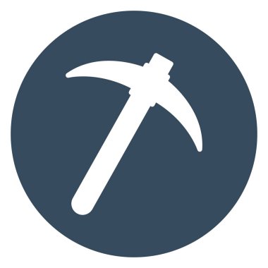 Balta, balta savaşı izole Vektör Simgesi Kolayca değiştirilebilir ya da düzenlenebilir