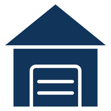 Kabin, kulübe izole edilmiş Vektör Simgesi Kolayca değiştirilebilir veya düzenlenebilir